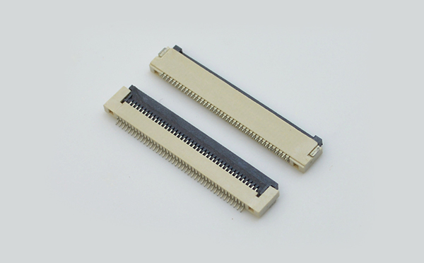 新品FFC/青青草成人在线0.5间距H1.5翻盖下接蝴蝶扣下接条形连接器,青青草手机视频