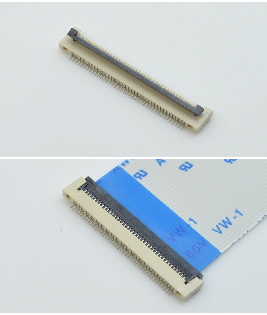 0.5间距 FPC/FFC连接器 座子4/5/6/8/9/10/12/14/15针 翻盖H1.5,青青草手机视频