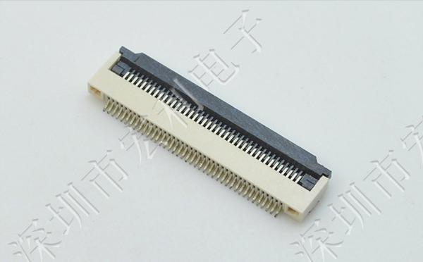 【青青草手机视频电子】FFC/青青草成人在线 间距0.5mm H2.0 45P下接软排线插座