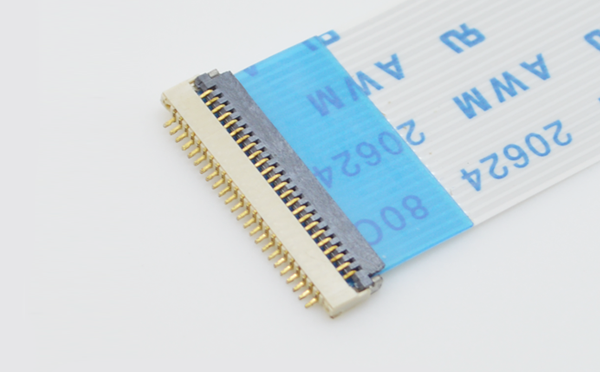 美容仪专用0.5间距H1.0翻盖式下接24P fpc连接器 ffc连接器,青青草手机视频