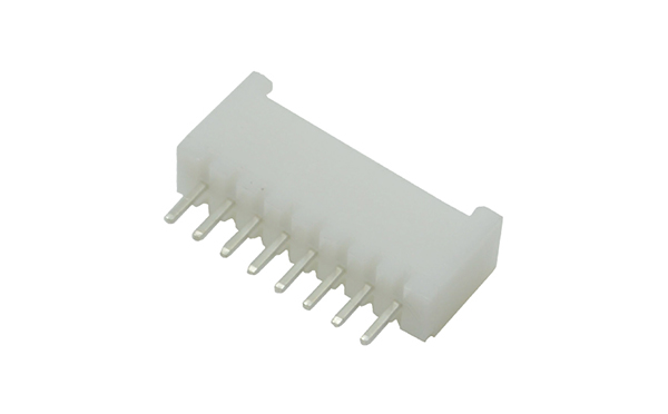 HY2.0mm间距直插带扣针座DIP立式插件连接器
