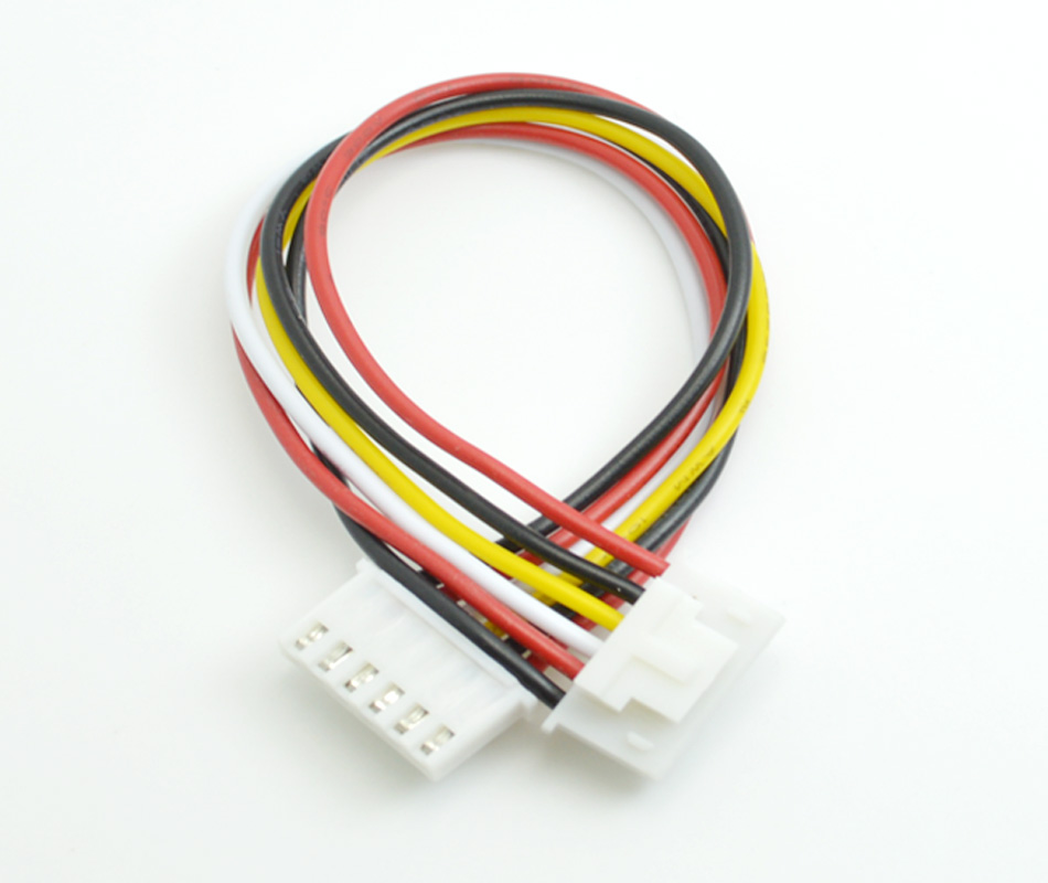 厂家加工PCB板HY2.0mm间距5P双头带扣连接器电子线长15CM青青草视频污污下载,青青草手机视频